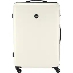 Bol.com Princess Traveller PT01 - Reiskoffer - Pearl White - L - 77cm aanbieding