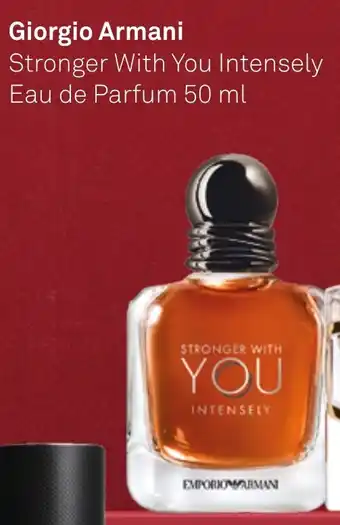 Mooi parfumerie Giorgio Armani Stronger With You Intensely aanbieding