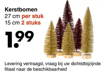 Wibra Kerstbomen aanbieding