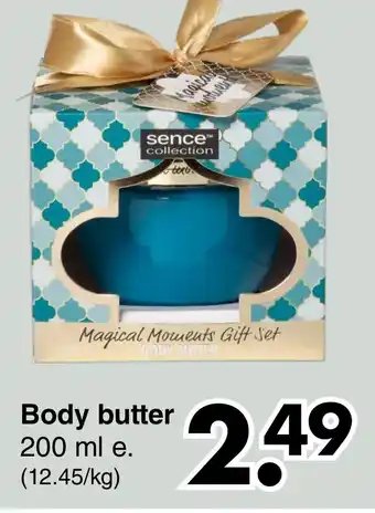 Wibra Body butter 200 ml aanbieding