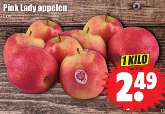 Dirk Pink Lady appels 1kg aanbieding