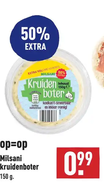 ALDI Milsani kruidenboter aanbieding