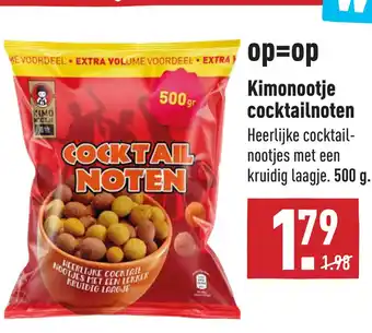 ALDI Kimonootje cocktailnoten aanbieding