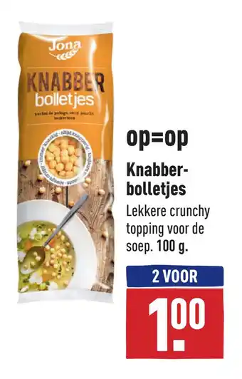 ALDI Knabber-bolletjes aanbieding