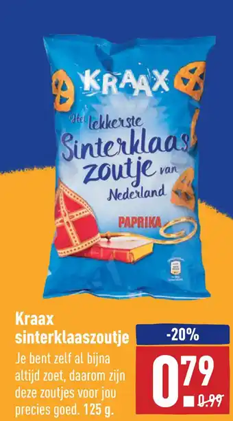 ALDI Kraax sinterklaaszoutje aanbieding