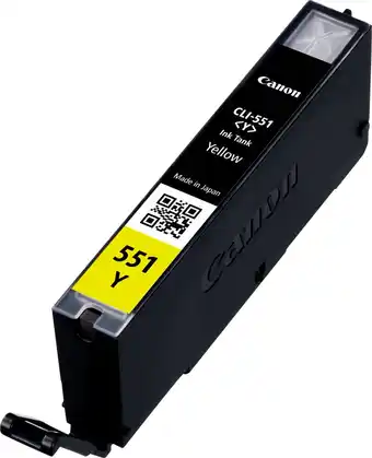 Bol.com Canon CLI-551Y - Inktcartridge / Geel aanbieding