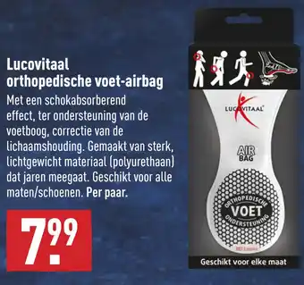 ALDI Lucovitaal orthopedische voet-airbag aanbieding