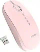 Bol.com Sounix Draadloze Muis - DPI 1600 - Bluetooth Muis - Laptop en Gaming - Stil - Roze aanbieding