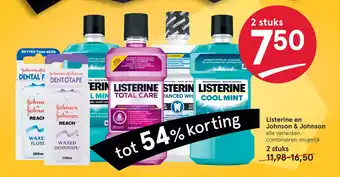 Etos Listerine en Johnson & Johnson aanbieding