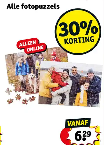 Kruidvat Alle fotopuzzels aanbieding