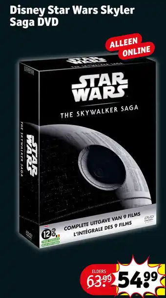 Kruidvat Disney Star Wars Skyler Saga DVD aanbieding