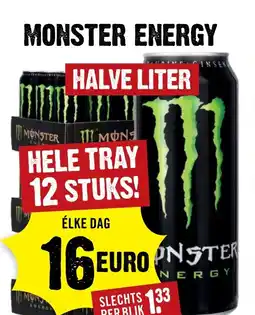 Dirck 3 Monster energy aanbieding