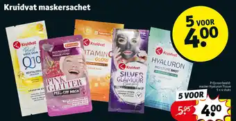 Kruidvat Kruidvat maskersachet aanbieding