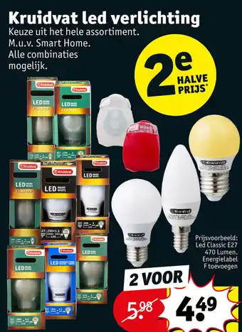 Kruidvat Kruidvat led verlichting Kouzo uit het hele asse mont aanbieding