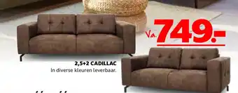 Seats and Sofas 2,5+2 Cadillac aanbieding