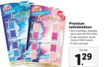 Lidl Premium toiletblokken aanbieding