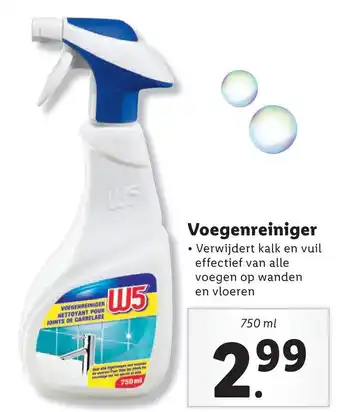 Lidl Voegenreiniger aanbieding