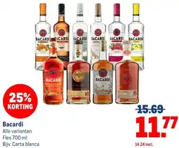 Makro Bacardi aanbieding