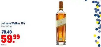 Makro Johnnie Walker 18Y aanbieding