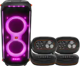 Coolblue JBL Partybox 710 + 2x JBL Partylight Beam aanbieding