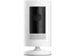 MediaMarkt Ring Stick Up Batterij Beveilingscamera Wit aanbieding