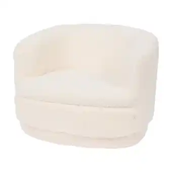 Action Kinderstoel Bouclé - wit aanbieding