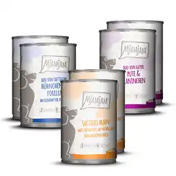 Zooplus 24x400g MjAMjAM Adult hondenmix pakket I (3 soorten) nat hondenvoer aanbieding