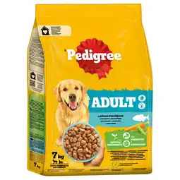 Zooplus 7 kg Pedigree Adult met Vis & Groente hondenvoer droog aanbieding