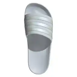 Wehkamp adidas Sportswear Adilette Aqua badslippers grijs/metallic aanbieding