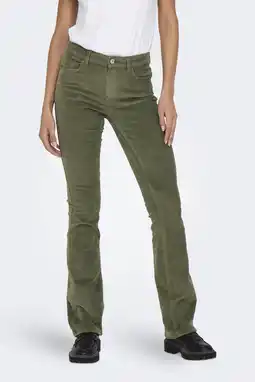 Wehkamp ONLY corduroy flared broek ONLMARY aanbieding