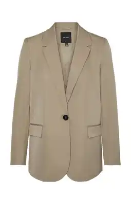 Wehkamp VERO MODA oversized blazer VMRAYA taupe aanbieding