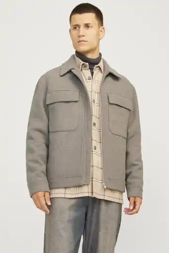 Wehkamp JACK & JONES PREMIUM jas JPRCCRUSSEL Greige aanbieding