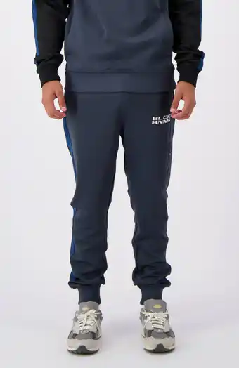 Wehkamp BLACK BANANAS regular fit joggingbroek RUMBLE met logo navy aanbieding