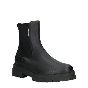 Wehkamp Tommy Hilfiger leren chelsea boots zwart aanbieding