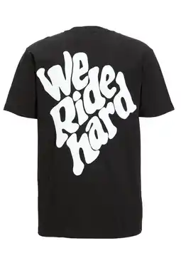 Wehkamp REPLAY T-shirt met backprint zwart aanbieding