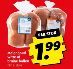 Boni Molengoud witte of bruine bollen aanbieding