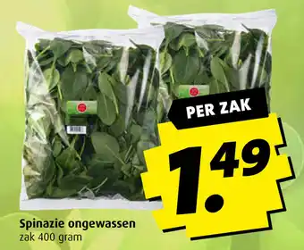 Boni Spinazie ongewassen aanbieding