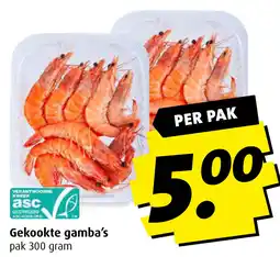 Boni Gekookte gamba's aanbieding