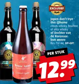 Boni Jopen don't trye this @home of Dochter van de Korenaar bon annee aanbieding