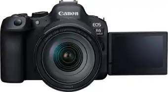 Bol.com Canon EOS R6 Mark II + RF 24-105mm F4 L IS USM - 24.2 MP - CMOS - Touchscreen - 588 g - Zwart aanbieding