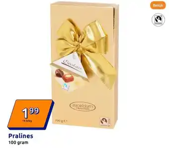 Action Pralines aanbieding