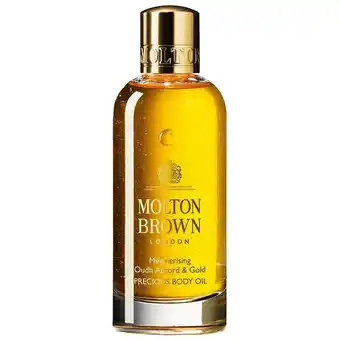 Douglas Molton Brown Mesmerising Oudh Accord & Gold Precious Body Oil aanbieding