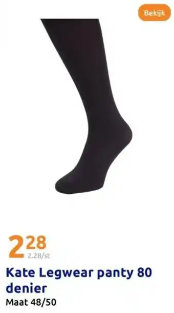 Action Kate Legwear panty 80 denier aanbieding