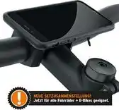 Bol.com SKS Compit New Generation 2022 telefoonhouder voor E-bike - Zwart aanbieding