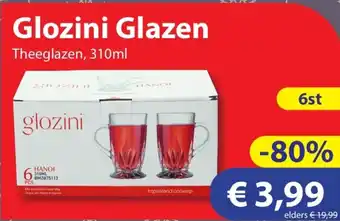 Die Grenze Glozini Glazen aanbieding