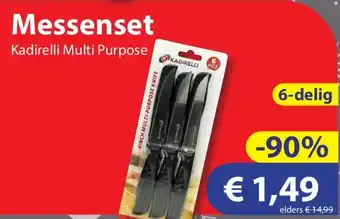 Die Grenze Messenset aanbieding