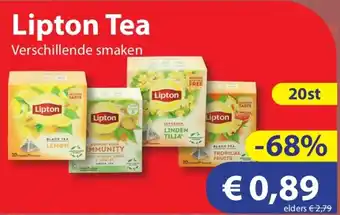 Die Grenze Lipton Tea aanbieding