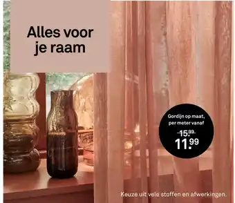 Karwei Gordijn op maat aanbieding