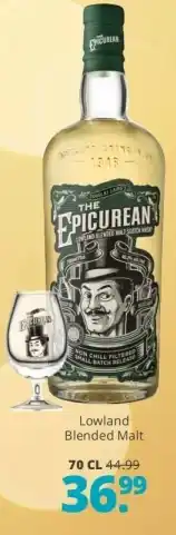 Mitra The epicurean Lowland Blended Malt aanbieding