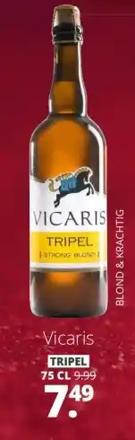 Mitra Vicaris tripel aanbieding